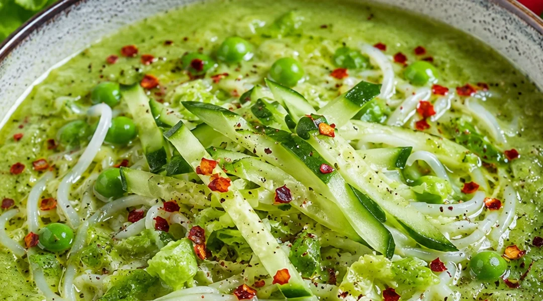 Asian Gazpacho with Noodles